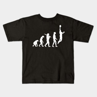 Awesome Evolution of Basketball Hoops Players Kids T-Shirt